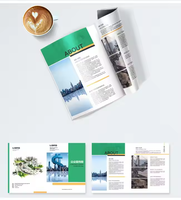 Service d'impression personnalisé en usine en Chine pour cartes de visite, dépliants pliés, brochures, catalogues, instructions, menus, impressions