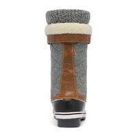 Bottes de neige mi-mollet en TPR, chaudes, imperméables, légères, recyclables, antidérapantes, doublées de fourrure, pour l'automne et l'hiver