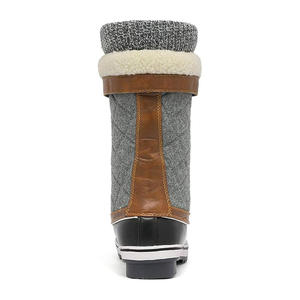 TPR Shell mi-mollet thermique imperméable chaud automne/hiver/printemps bottes de neige doublé de fourrure léger recyclable anti-dérapant extérieur - Product Image 2