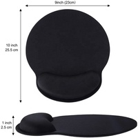Tapis de souris ergonomique antidérapante, avec Support de poignet, base en caoutchouc, nouveau, en stock