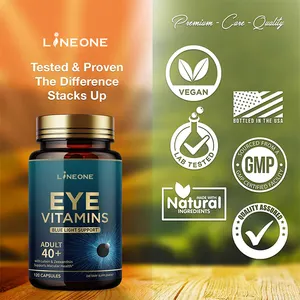 目のビタミンミネラルサプリメントにはルテインゼアキサンチン亜鉛ビタミンCEが含まれています大人の目の健康サプリメントは視力の乾燥をサポートします