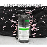 Pompe à eau à diaphragme LEFOO durable 12V 24V 36V AC, petite pompe de surpression 6LPM pour système RO commercial, eau propre