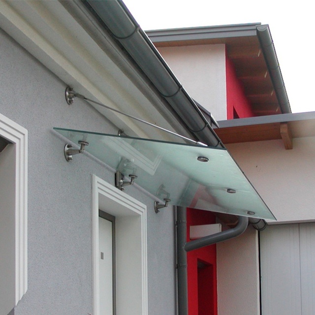 Glass Canopy Bracket Stainless Steel Fittings for Glass Canopy Glass Awning Door Canopy