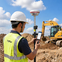 Récepteur GNSS RTK Comnav GPS Sino N3/T10Plus/Mars Laser avec portée de fonctionnement UHF de 15 km et navigation par satellite intégrée