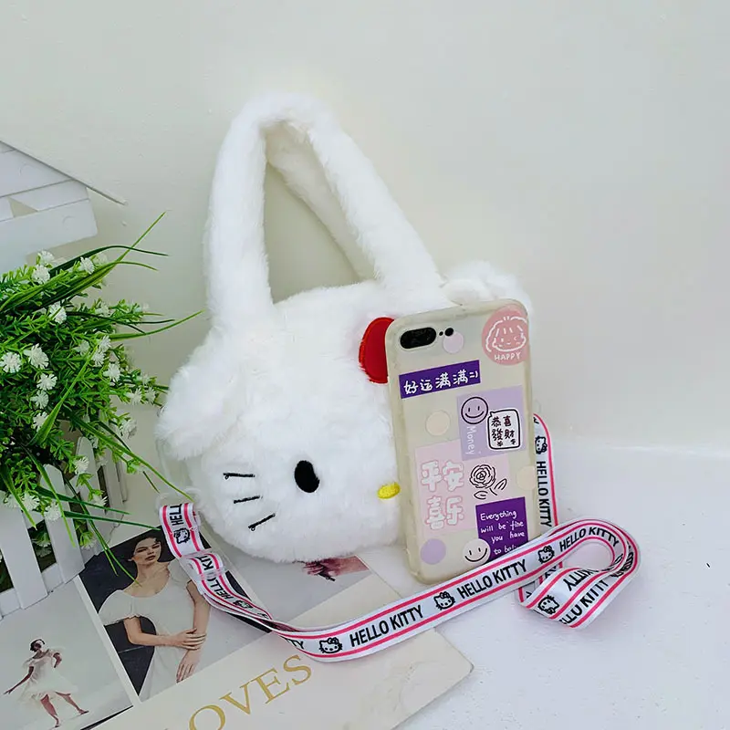 RTS hallo Wholesale Good Quality Kitty Cat Purse Creative Kitty Bag Children's Day Handbag Girl Birthday Gift