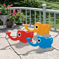 Arrosoir en plastique de 1L de forme éléphant, prix d'usine Haixing, arrosoir de jardin