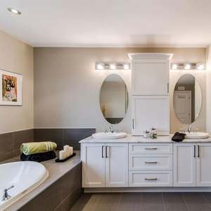 Top Ranking High Quality Small Wall Hanging Waterfall <b>Bathroom</b> <b>Vanity</b> Sink with Bath Tub - Product Image 2