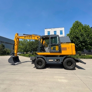 <span class=keywords><strong>Excavatrice</strong></span> <span class=keywords><strong>sur</strong></span> <span class=keywords><strong>pneus</strong></span> haute performance de 14 tonnes avec moteur Cummins et commande PLC pour le terrassement et les travaux de génie civil - Product Image 6