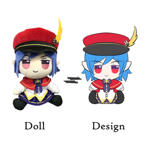 Giocattoli di rete personalizzati di moda OEM giocattoli di peluche bambola di peluche di alta qualità bambola anime di peluche con <span class=keywords><strong>animali</strong></span> di peluche - Product Image 3