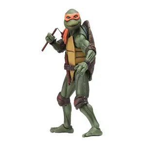OEM忍者兄弟动漫人物忍者漫画动物乌龟收藏品儿童玩具乌龟忍者动作人物