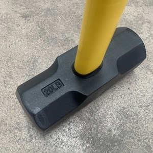 Maillet octogonal <span class=keywords><strong>de</strong></span> qualité industrielle 20 lb - Longueur 900 mm, acier à haute teneur en carbone forgé à froid, outil manuel robuste, OEM - Product Image 6