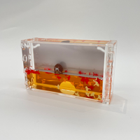 Ensemble de blocs photo connectables avec paillettes liquides, divers thèmes de fêtes disponibles, blocs de construction modulaires de Noël en gros