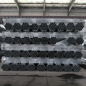 High Quality ERW Welded Steel Pipes Pre-Galvanized GI Tube High Quality GI Pipe