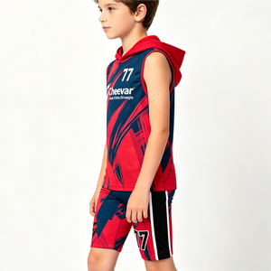 Maillot de football personnalisé pour jeunes 5v5, uniforme de football 5 sur 5, couleurs vives, résistant à la décoloration - Product Image 2