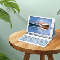 Keyboard Bluetooth Nirkabel ABS Slim Portable Harga Terjangkau Magic Keyboard Smart Folio Keyboard case untuk ipad Pro 11 air 10.5