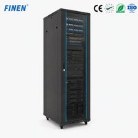 Armoire réseau FINEN 19 pouces 22U 27U 32U 37U 42U 47U avec panneau, roulettes, PDU, CE ISO RoHS, personnalisable, en stock, vente en gros, charge 800KG