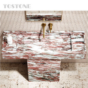 Mueble <span class=keywords><strong>de</strong></span> Baño <span class=keywords><strong>de</strong></span> Mármol Natural <span class=keywords><strong>de</strong></span> Primera Calidad Tostone, Tallado en Piedra Sólida con Acabado Pulido para Decoración <span class=keywords><strong>de</strong></span> <span class=keywords><strong>Villas</strong></span>, Hoteles y Apartamentos <span class=keywords><strong>de</strong></span> Lujo - Product Image 3