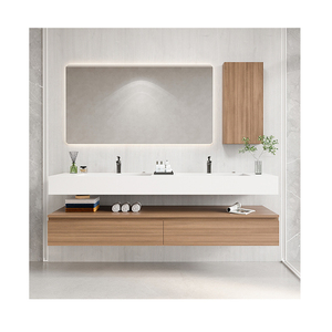 Cina all'ingrosso di fabbrica <span class=keywords><strong>Outlet</strong></span> Design armadi da bagno specchio bagno vanità per il bagno moderno - Product Image 2