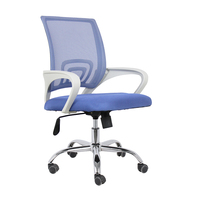 Véritable chaise pivotante classique de luxe en maille noire pour jeux d'ordinateur Chaise de bureau au design populaire