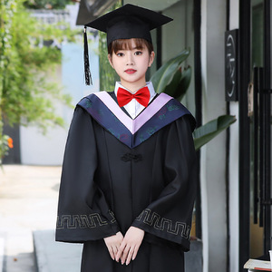 Vestiti da scapolo all'ingrosso abiti da uomo e da donna in stile College vestiti da laurea in arti liberali - Product Image 5