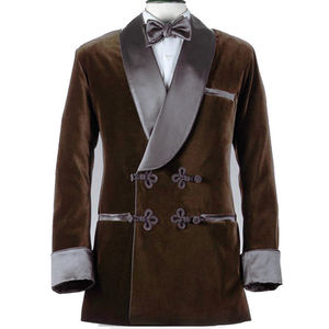 New 2025 <strong>Velvet</strong> Smoking <strong>Jackets</strong> Tailored Made Formal Tuxedos Loose Vintage Coat Retro <strong>Dinner</strong> Prom Men Suits Blazer1 <strong>Jacket</strong> Only - Product Image 5