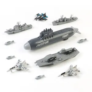 Оптовая продажа, миниатюрный скоростной боец под водой, пластиковый флот, катапульта, армия, запуск, военные игрушки, военные игрушки