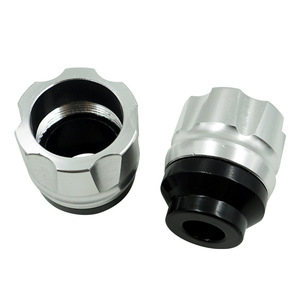 Amortiguador de aleación de aluminio, Copa anticolisión, copa de horquilla delantera, protección de rueda de 13mm, almohadillas de choque para motocicleta, deslizadores de marco para motocicleta, Moto - Product Image 5