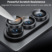 Nouvel Arrivage 2025 – Protection d'objectif d'appareil photo en verre 9H 2.5D pour téléphone portable Z Fold 7