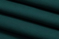 Tissu pour blouses médicales en coton peigné biologique 100% vert foncé 240 g/m², résistant au chlore, pour blouse de médecin, infirmière, thobe, uniforme d'hôpital