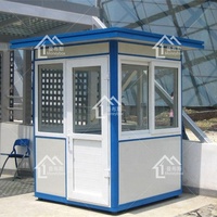 Cabines de garde préfabriquées portables à bas prix à vendre