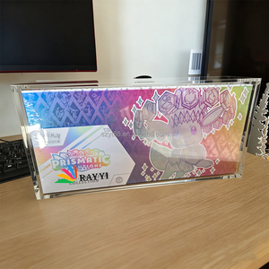 Boîte de présentation en acrylique magnétique rotative et détachable pour collection Super Premium SPC <span class=keywords><strong>Pokemon</strong></span> avec protection UV - Product Image 3