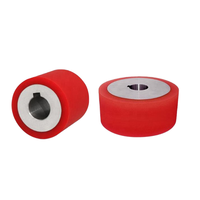 Fabricant de pièces en caoutchouc, amortisseur en caoutchouc PU moulé avec insert métallique personnalisé, vulcanisation par compression, dureté Shore, ISO 9001