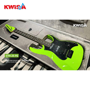 <span class=keywords><strong>Guitarra</strong></span> Eléctrica Personalizada Serie Jazz Master Acabado Brillante Tamaño 4/4 22 Trastes Pastillas HH Cuerpo Sólido Mástil de Arce Tostado - Product Image 3