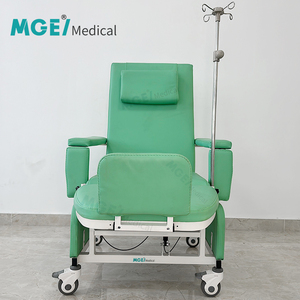 Fauteuil de dialyse manuel avec design mobile inclinable pour la collecte de sang, la dialyse hématologique et les perfusions - Product Image 4