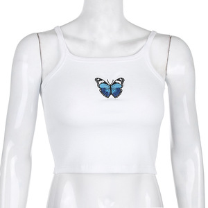 <strong>Women</strong> Casual Basic Solid Tank <strong>Top</strong> Cami Slimming Comfort <strong>Vest</strong> Sports Yoga Croptop Fitness Running Workout <strong>Tops</strong> Slim-Fit Camisole - Product Image 4