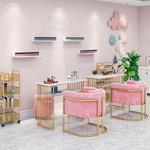 2025 New Hot-Selling Exclusive Beauty Salon Light Luxury Professional Manicure <b>Table</b> <b>Nail</b> Technician <b>Nail</b> Living Room Bedroom - Product Image 3
