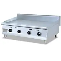 Commercial Countertop Flat Top Gas Dosa Pancake Griddle