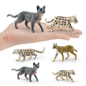 -Simulación de vida salvaje leopardo modelo niños CIENCIA Y eduion cognición nieve <span class=keywords><strong>Serval</strong></span> decoración juguete - Product Image 5