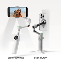 Insta360 Flow 2 Pro Smartphone alimenté par l'IA avec suivi automatique du cardan, stabilisation 3 axes pour Android Iphone