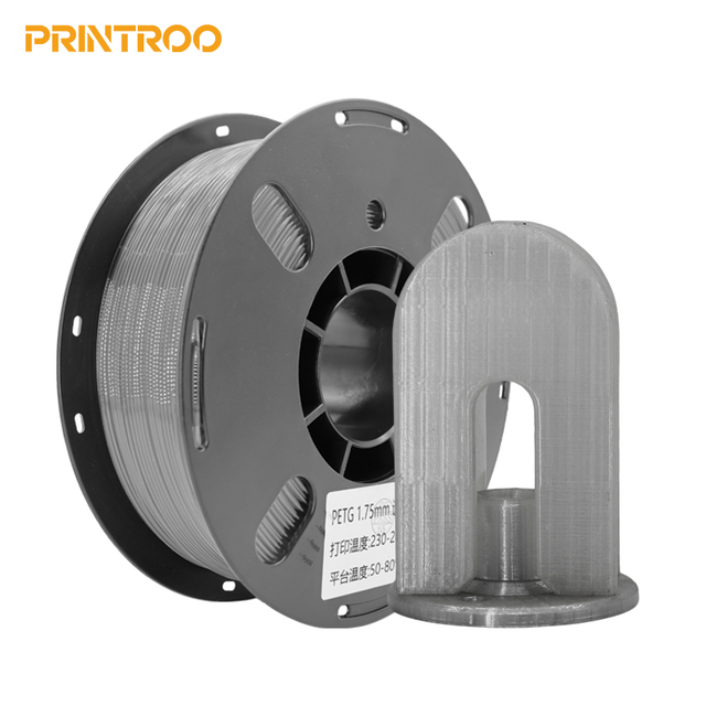 PRINTROO High Speed High Toughness Filament No Warping FDM Filament Matte Finish Petg Filament 3D Printing Supplies