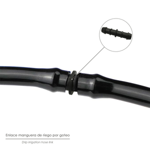 Connettore Semplice per Tubi di Irrigazione a Goccia O/16 mm. Confezione da 100 Pezzi - Product Image 5