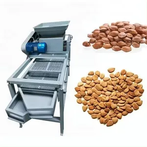 industrial almond shelling breaking machine almond shelling machine for factory electric almond cracking shelling machine