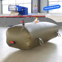 Réservoir d'eau pliable en PVC, réservoir d'eau potable gonflable, flexible et pliable pour l'eau potable