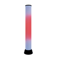 RVB 360 degrés LED Tube lumière Pixel couleur mariage DJ événement scène effets coin lampadaire abat-jour blanc voix télécommande