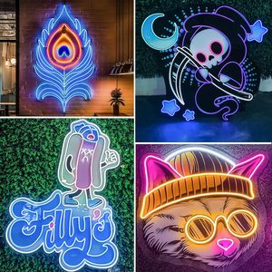 Letrero de Neón Personalizado con Logotipo, Letrero Luminoso de Marca, Letrero LED para Empresa, Decoración de Pared para Tienda o Estudio de <span class=keywords><strong>Tatuajes</strong></span> - Product Image 3