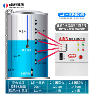 สวิตช์ปั๊มน้ำอัตโนมัติ CX-39สำหรับระบบจ่ายและระบายน้ำ - Product Image 2