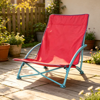 Chaise de pêche pliable portable en aluminium, tissu Oxford 600D, tube en acier, capacité de charge de 120 kg, légère, pour le camping en plein air