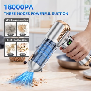 <span class=keywords><strong>Aspirateur</strong></span> de voiture portable <span class=keywords><strong>sans</strong></span> <span class=keywords><strong>fil</strong></span> 4-en-1 mini 18000Pa avec <span class=keywords><strong>souffleur</strong></span> d'air <span class=keywords><strong>sans</strong></span> <span class=keywords><strong>fil</strong></span> et lumière d'urgence LED – Vente en gros - Product Image 5