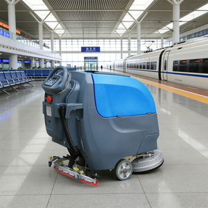 Промышленная поломоечная машина с функцией вакуумной уборки и мытья полов, высокопроизводительное оборудование для клининга и уборки промышленных помещений - Product Image 5