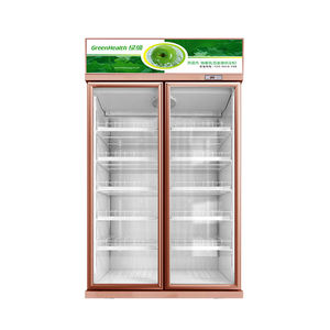 <span class=keywords><strong>ตู้</strong></span>แช่แข็งแบบตั้งสองประตูกระจกด้านบนมีหลาย<span class=keywords><strong>ชั้น</strong></span><span class=keywords><strong>ตู้</strong></span>แช่เครื่องดื่ม - Product Image 6